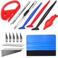 Car Vinyl Wrap Kit – Squeegee, Knife & Scraper Tool Set Vinyl Wrap Tool Kit QXL Kit 23Pcs