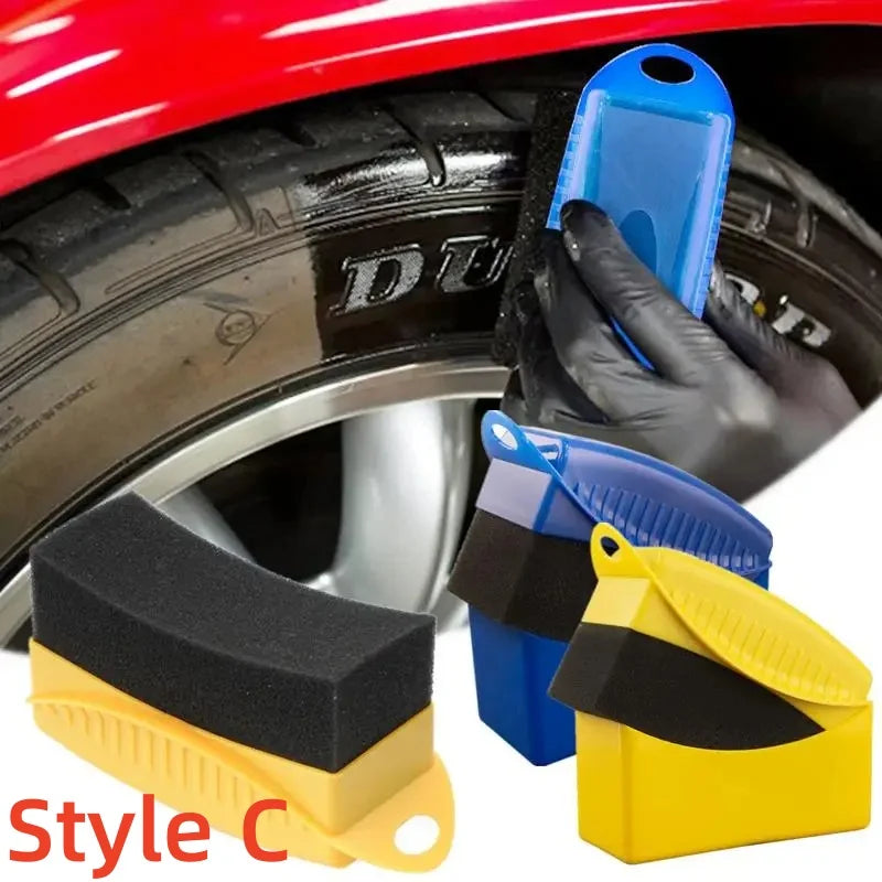 Car Wash Detailing Sponge | Foam Wax Polishing Pad Auto Care Car Detailing Sponge QXL