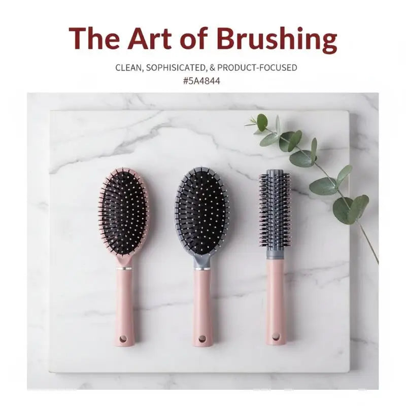 Anti-Static Cushion Hair Brush | Scalp Massage, All Hair Types Cushion Hair Brush QXL
