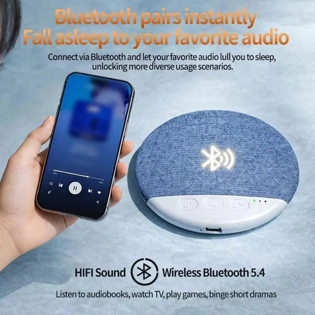 Ultra-Thin Bluetooth Pillow Speaker with White Noise – Sleep Aid Bluetooth Pillow Speaker QXL