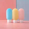 3-Pack 60ml Refillable Travel Squeeze Bottles – Mini Set Travel Bottle Set QXL 3PC-A 60ml Plastic