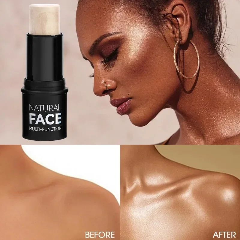 Waterproof Bronzer Highlighter Stick | Contour Blush & Glow Bronzer Highlighter Stick QXL