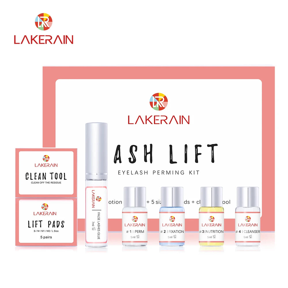 Lash Lift Kit – Semi-Permanent Eyelash Perm & Curl Set Lash Lift Kit QXL SET