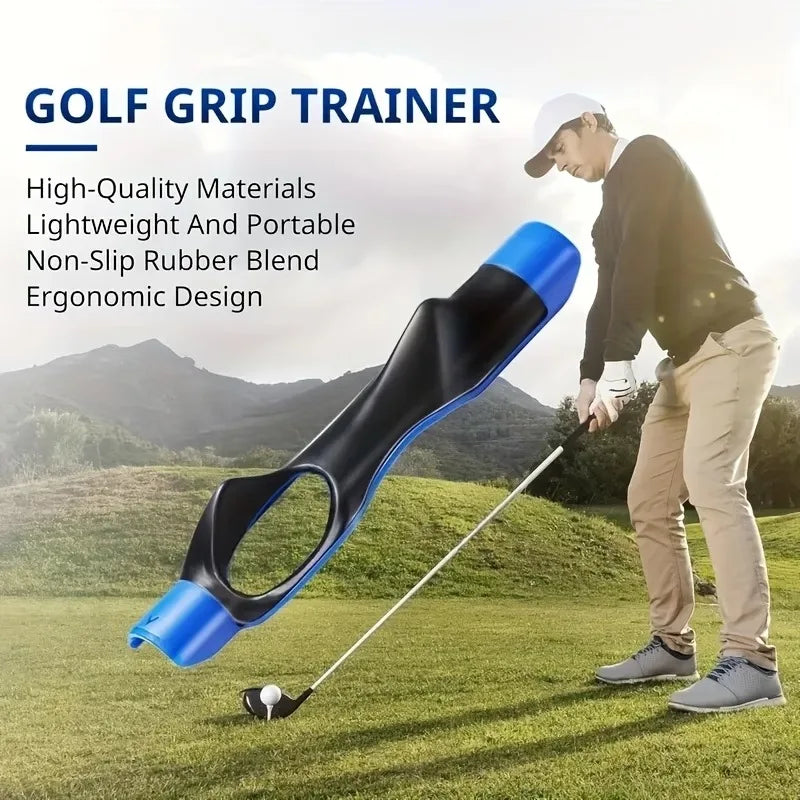 Golf Grip Trainer – Ergonomic Swing Corrector for Beginners Golf Training Aid QXL