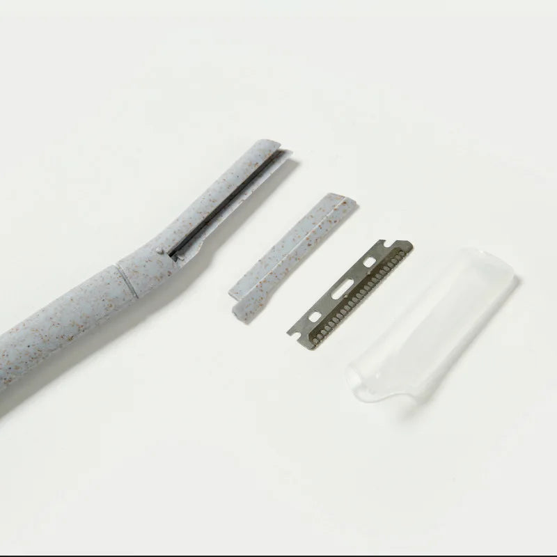 Portable Eyebrow Trimmer Face Razor | 1/2/5 Pack Safety Razor Eyebrow Trimmer Razor QXL