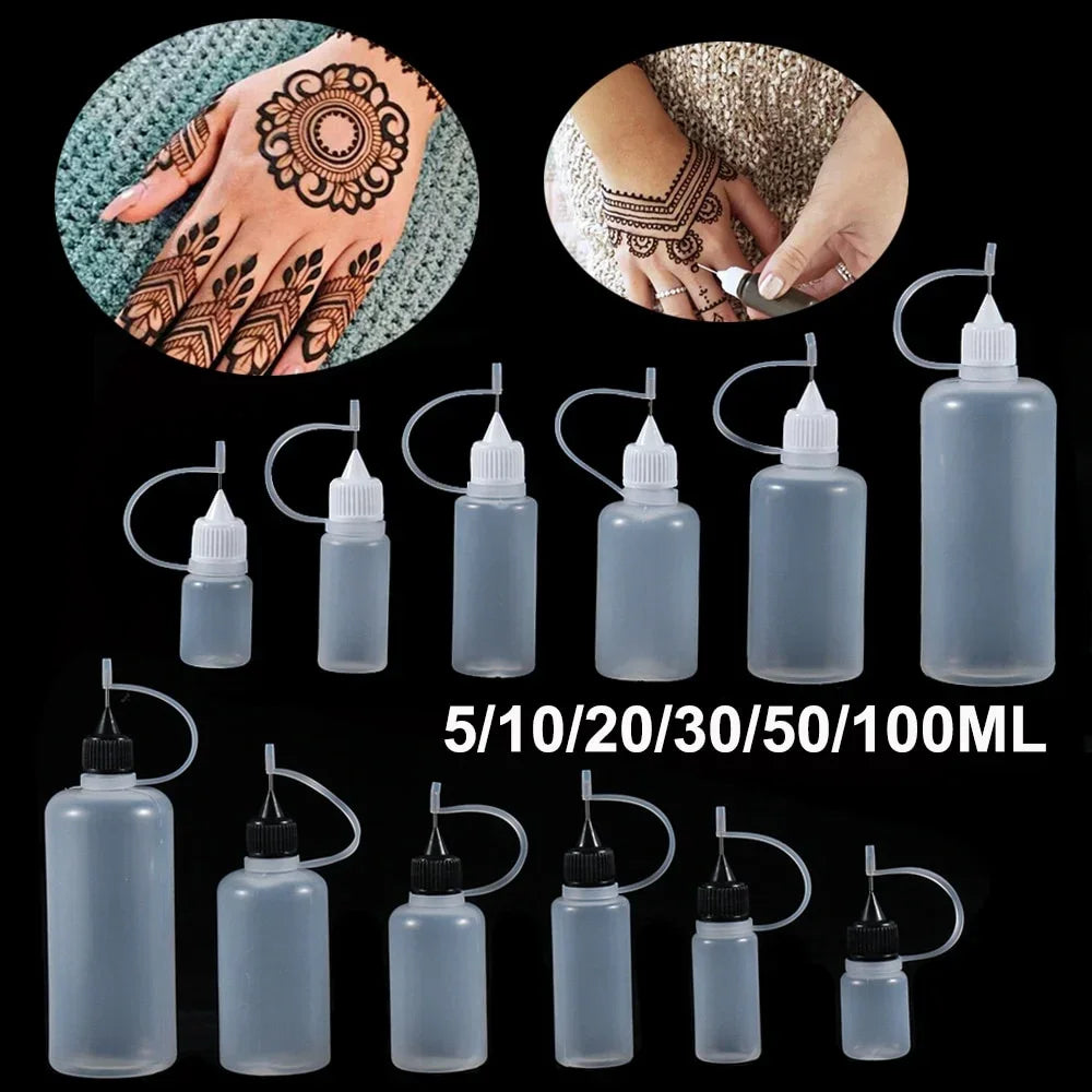 5-Pack Needle Tip Glue Applicator Bottles | DIY Paper Crafts Glue Applicator Bottle QXL