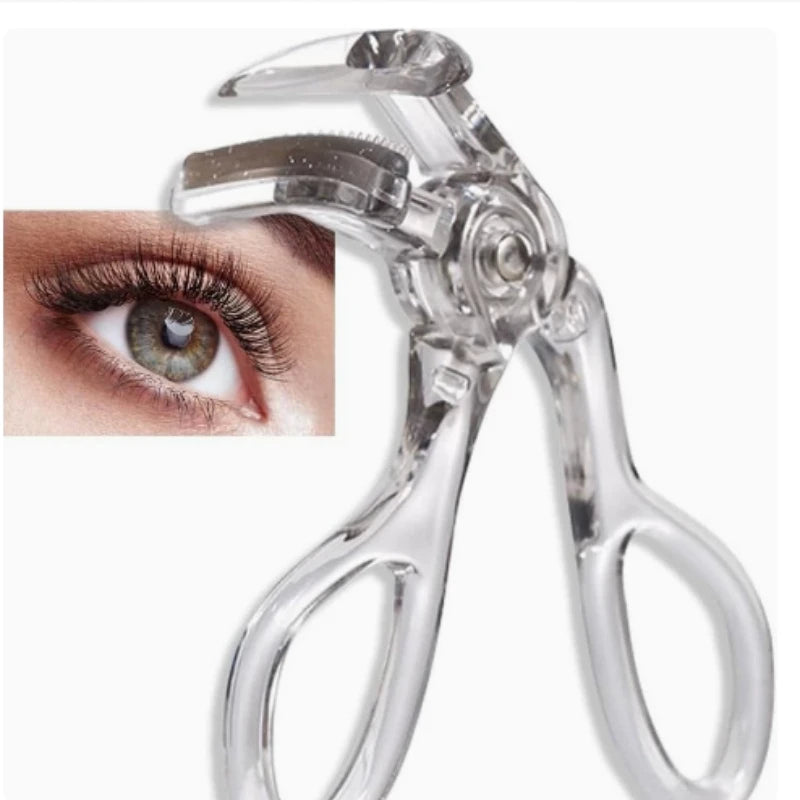 Wide-Angle Eyelash Curler with Built-In Comb | All Eye Shapes Eyelash Curler QXL L 1Pc