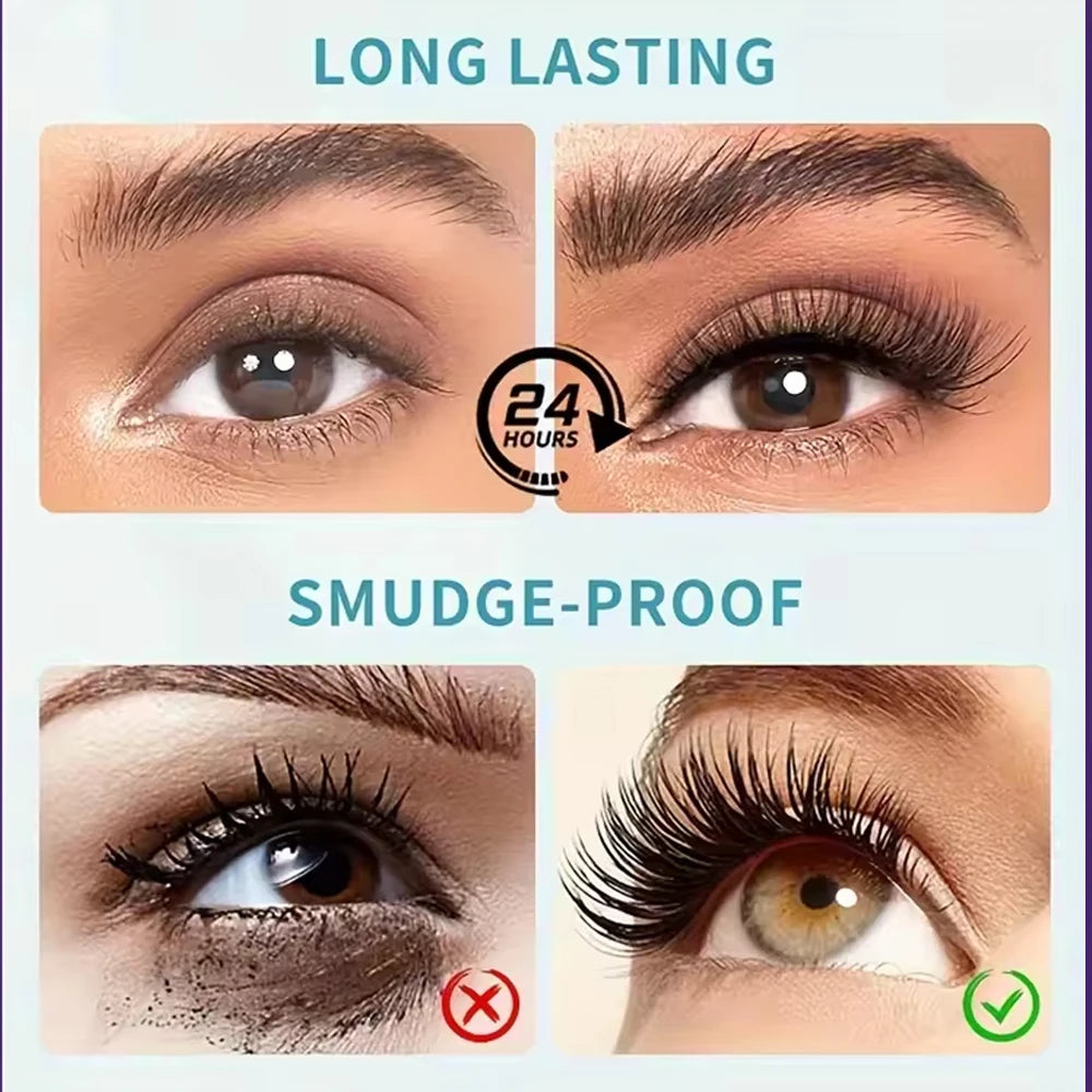 JUJU Dream 4D Black Waterproof Fiber Mascara – Volume & Length Fiber Mascara QXL