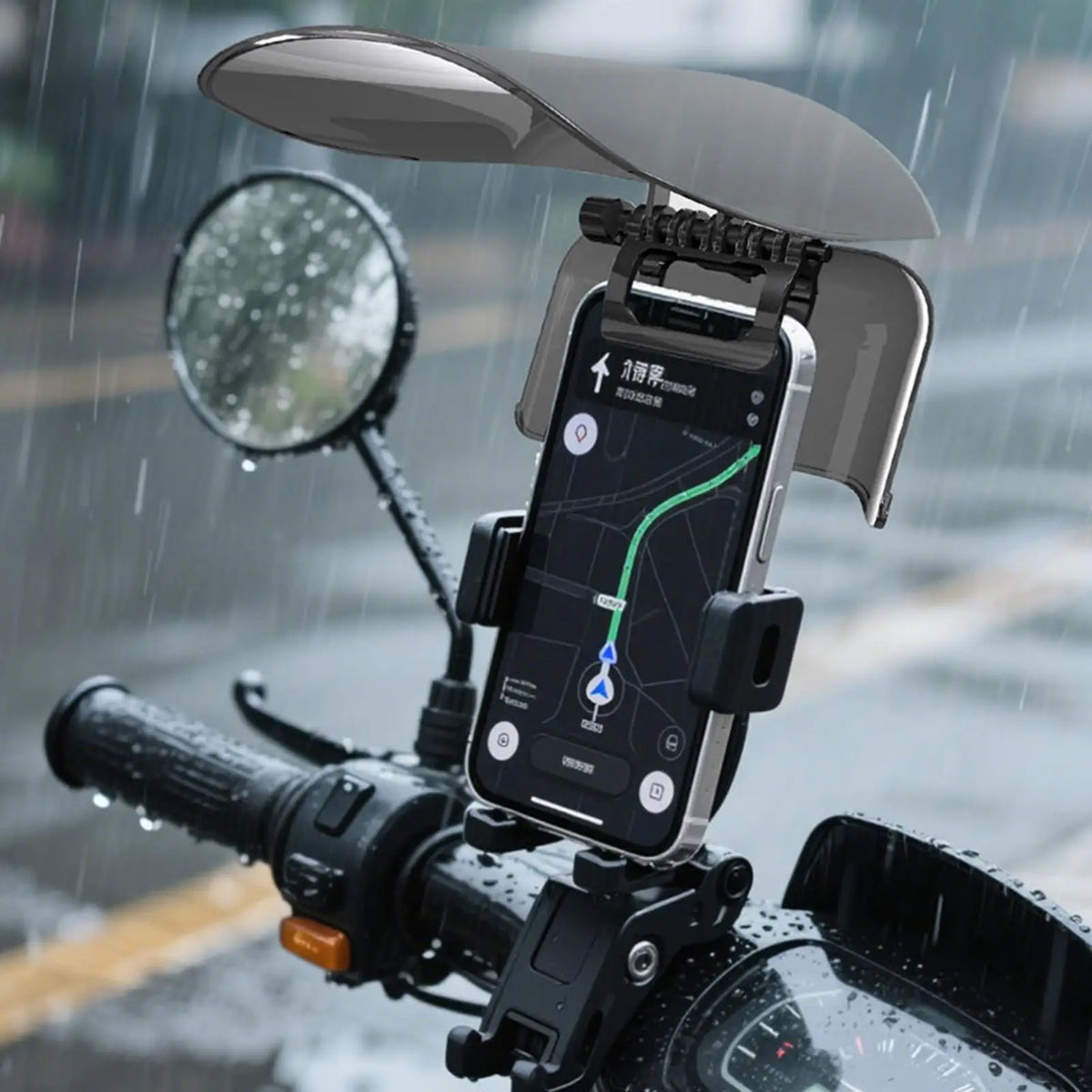Dashboard Phone Sun Shade | Adjustable Car Smartphone Visor Car Phone Sunshade QXL