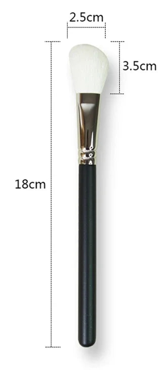 HeyBrush #168 Angled Goat Hair Contour & Blush Brush Contour Makeup Brush QXL