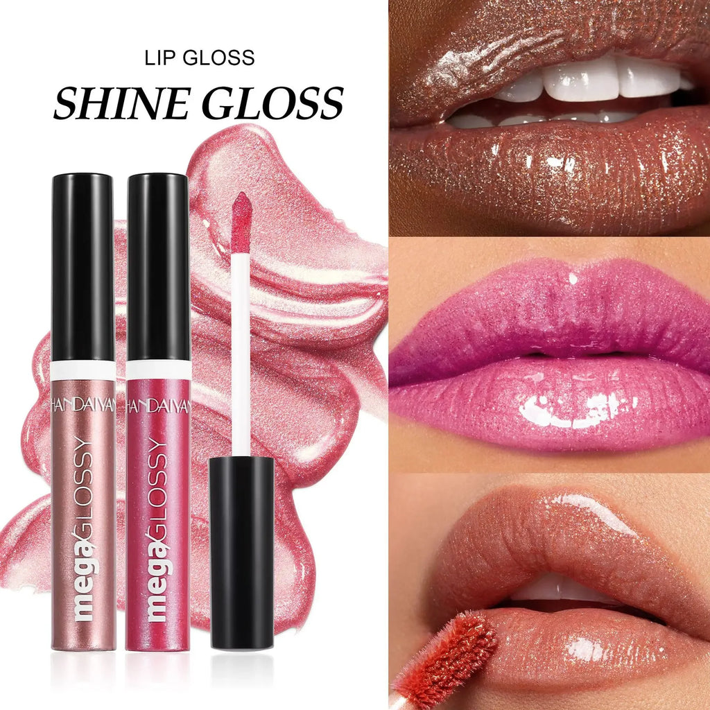 Handaiyan Mirror Shine Lip Gloss | Lip Glaze & Liquid Lipstick Lip Gloss QXL