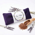 Lavender Weighted Eye Pillow | Hot & Cold Aromatherapy Mask Aromatherapy Eye Pillow QXL Purple