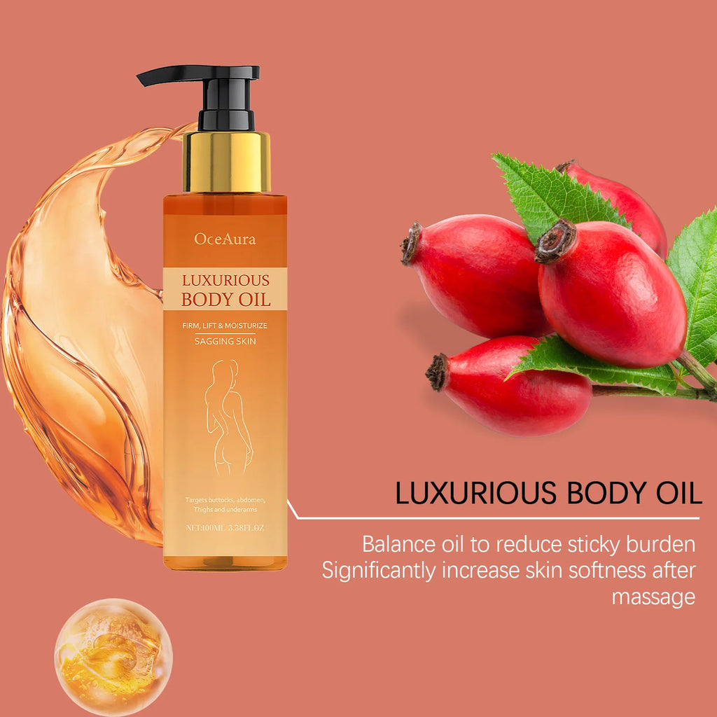 OceAura Firming & Lifting Body Oil | Deep Moisture 100ml Firming Body Oil QXL