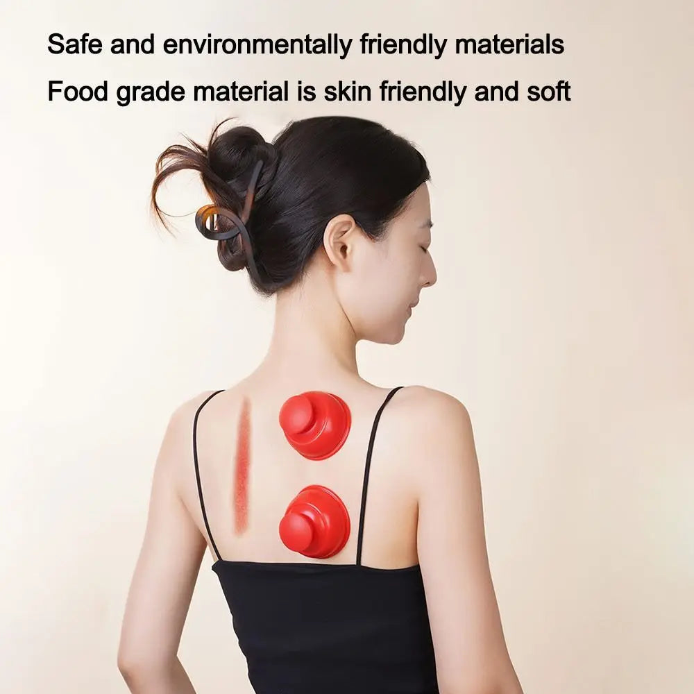 Portable Silicone Cupping Cup | Face & Body Massage Silicone Cupping Cup QXL
