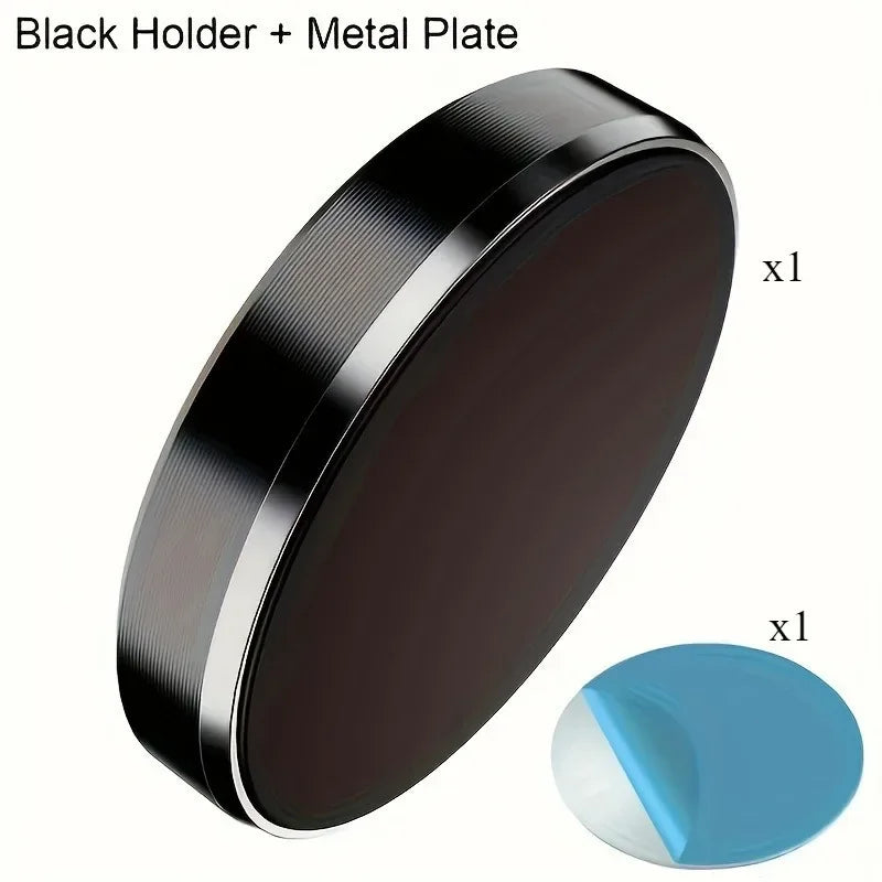 Magnetic Car Phone Mount | Round Air Vent Holder – Black Car Phone Mount QXL