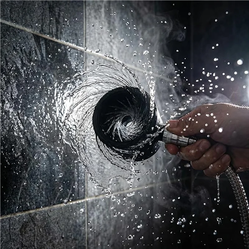 Handheld Men's Shower Nozzle | 360° Ring Spray Coarse Hole Handheld Shower Nozzle QXL