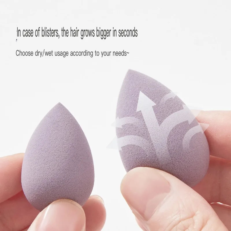 15-Pack Mini Beauty Egg Powder Puffs | Dry & Wet Use Makeup Sponge Puffs QXL