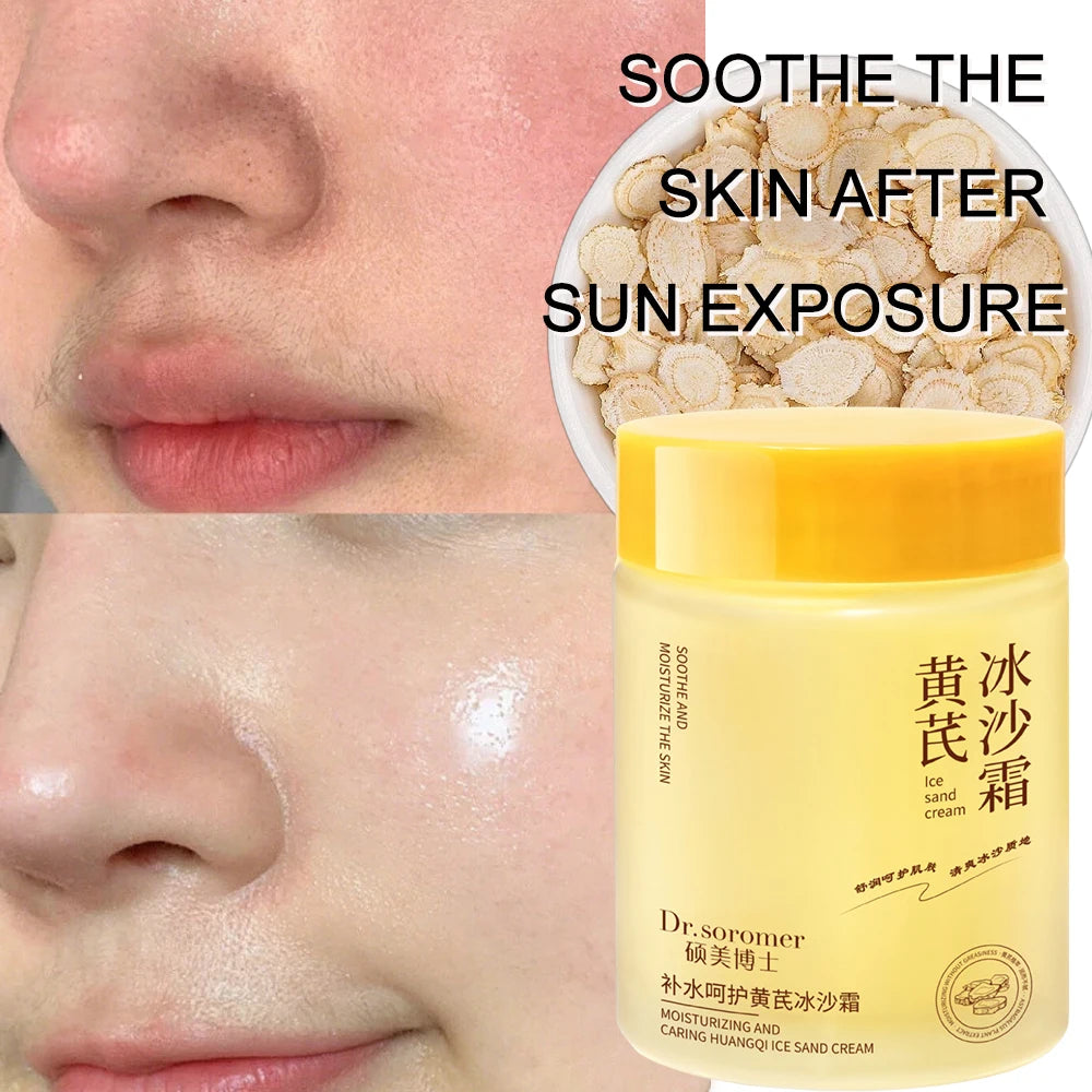 2-Pack Huangqi & Aloe Ice Sand Moisturizing Cream | After Sun Moisturizing Cream QXL