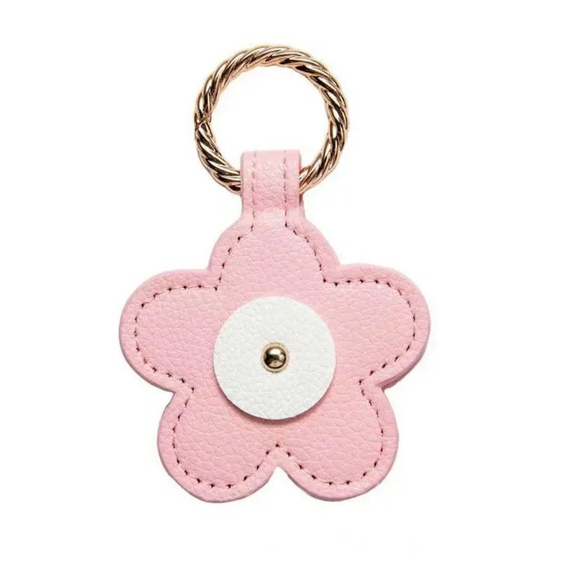 Flower Magnetic Hat Clip – PU Leather Hat Holder for Bags Hat Clip Organizer QXL Pink