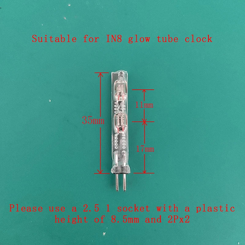 6-Digit IN-14 IN-8 Nixie Tube Clock Module & Colon Separator Nixie Tube Module QXL for IN8