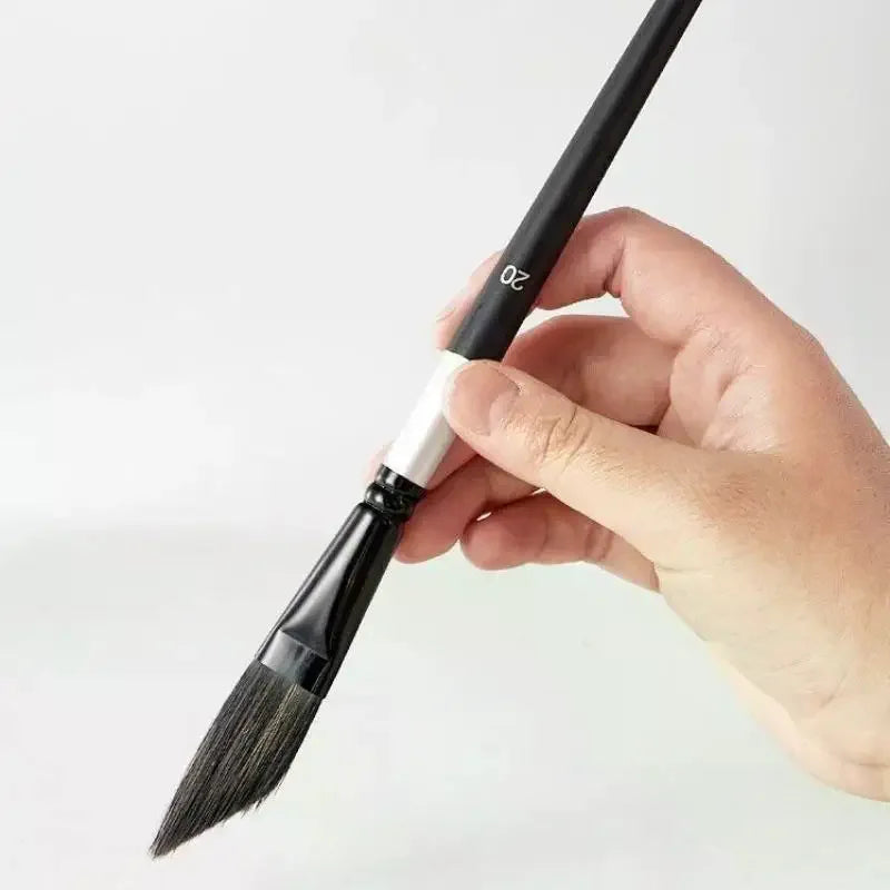 Knife-Shaped Gouache & Watercolor Nylon Paint Brush Set Art Paint Brush Set QXL