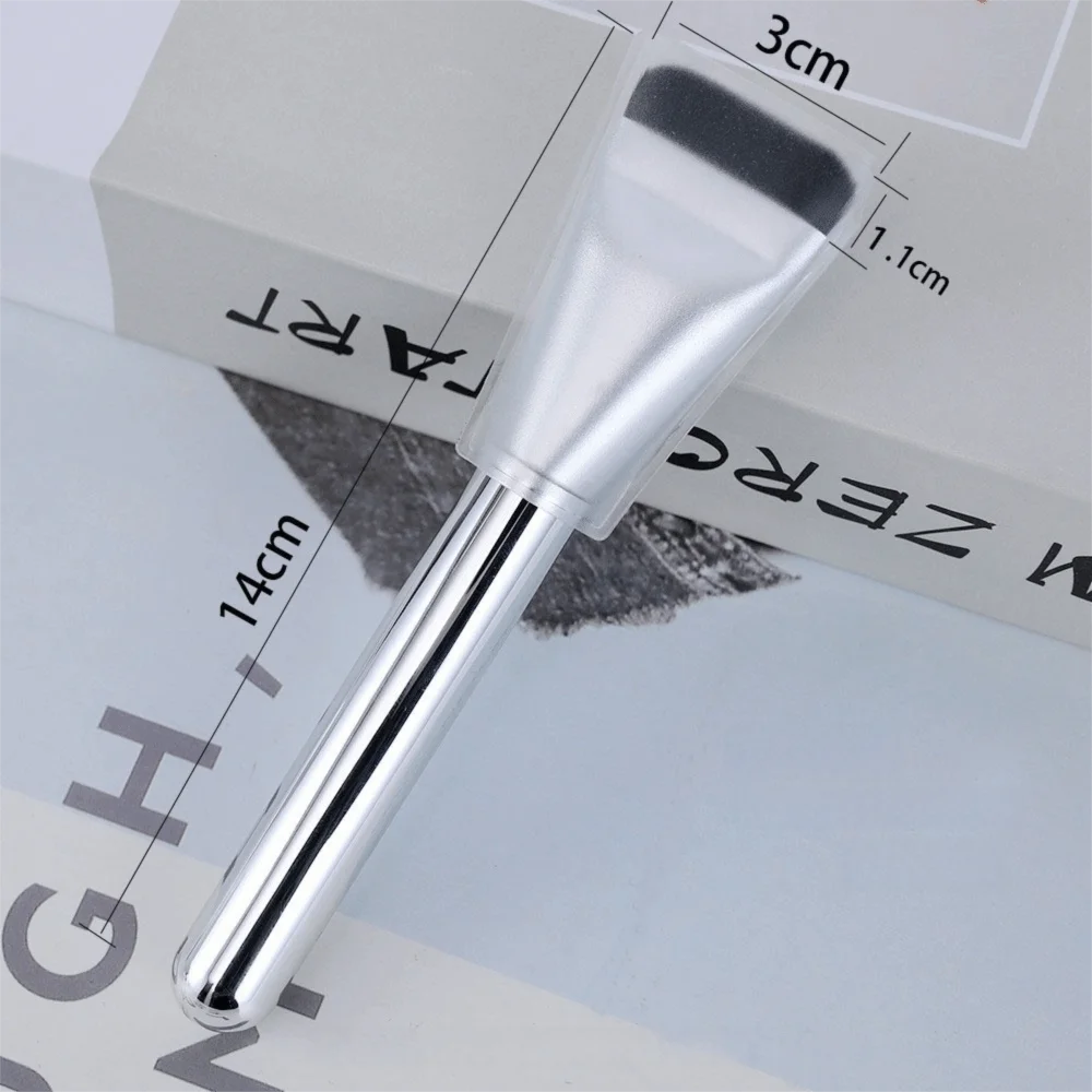 Stainless Steel Makeup Mixing Palette & Spatula Tool Makeup Mixing Palette QXL