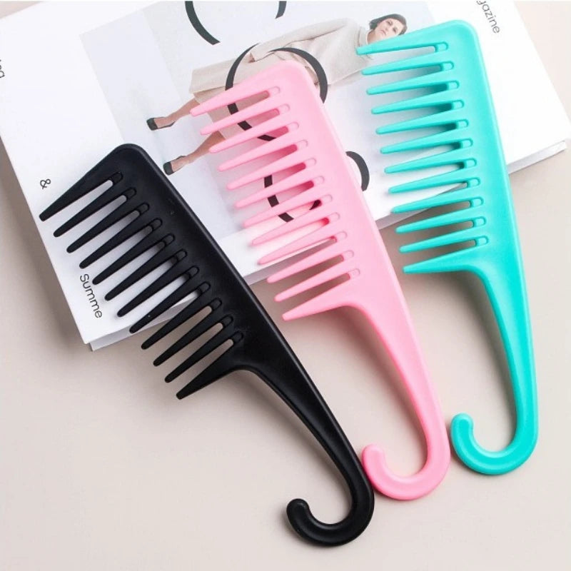 Anti-Static Wide Tooth Bending Comb for Wigs & Hair Styling Wide Tooth Hair Comb QXL