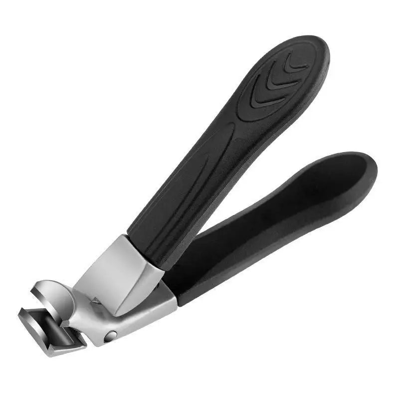 Wide Jaw Stainless Steel Nail Clipper | Anti-Slip TPR Grip Nail Clipper QXL