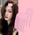 Hair Root Volume Clip – Fluffy Crown Claw Hairpin Styling Tool Hair Volume Clip QXL Pink suit