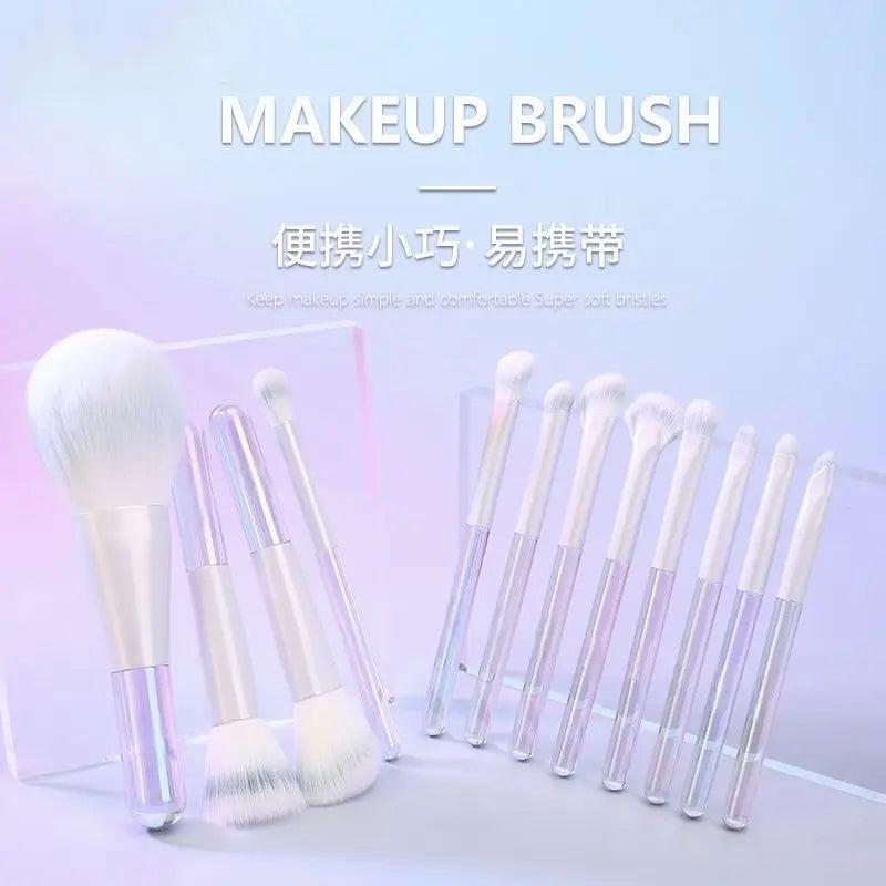 12-Piece Neon Makeup Brush Set | Blush, Eye & Face Brushes Makeup Brush Set QXL
