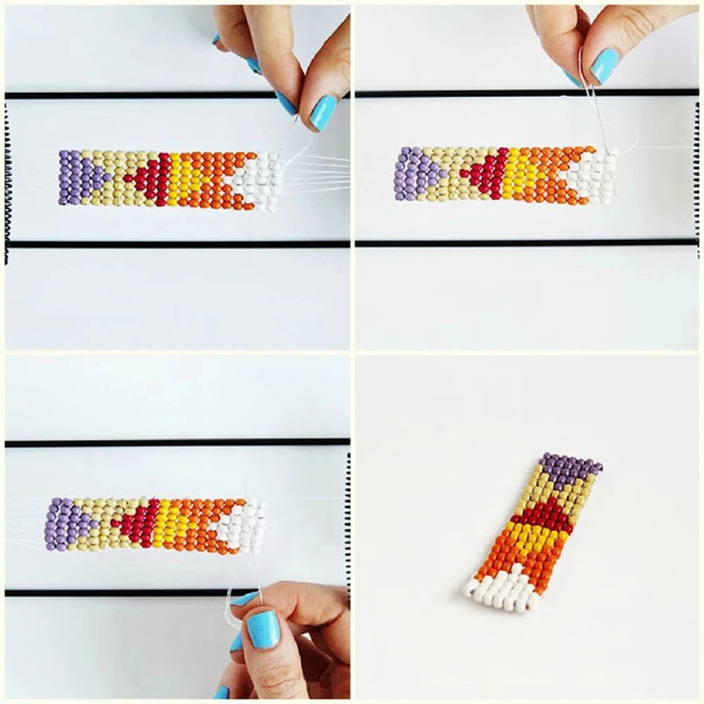 Metal Bead Loom Kit | DIY Jewelry Weaving Tool for Crafters Bead Loom Kit QXL