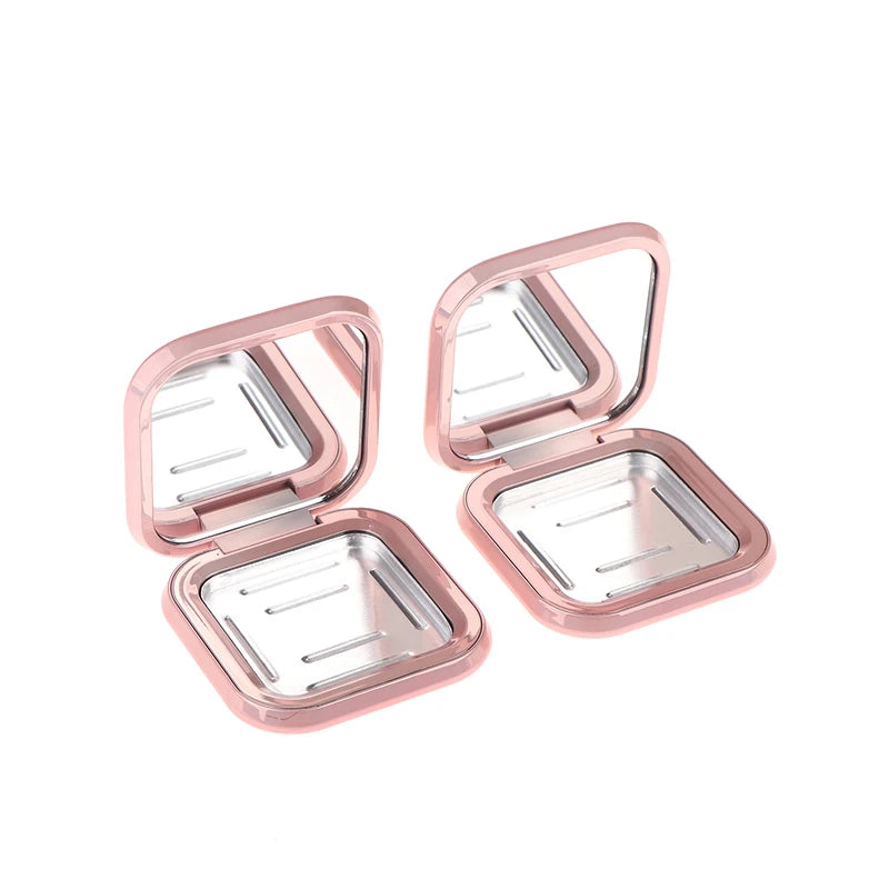 Pink Empty Magnetic Cosmetics Palette | DIY Eyeshadow Box Empty Makeup Palette QXL