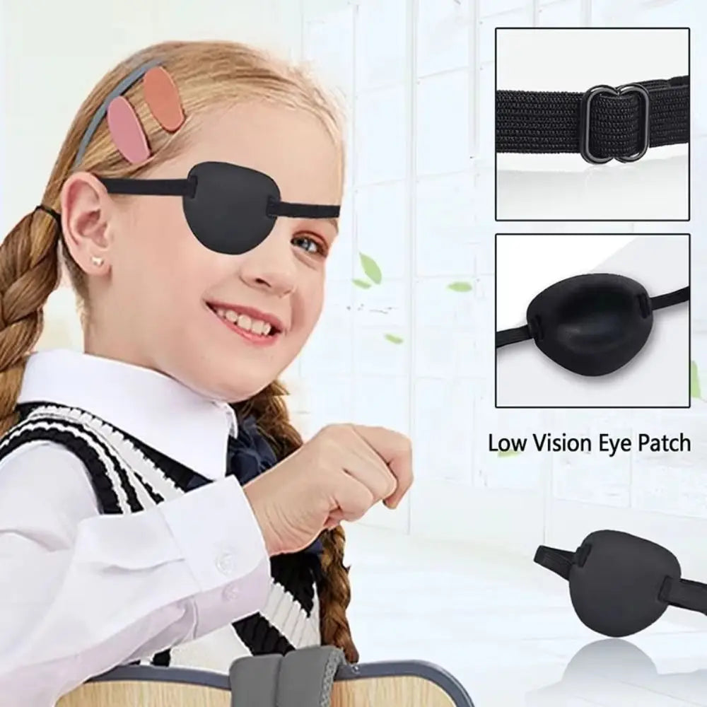 Adjustable Pirate Eye Patch – Soft Washable | Kids & Adults Eye Patch QXL