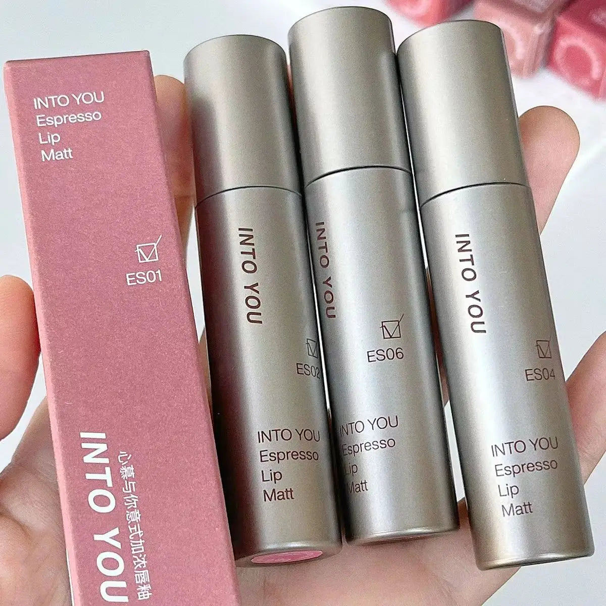INTOYOU Matte Velvet Lip Clay | Waterproof Long-Lasting Color Matte Lip Clay QXL