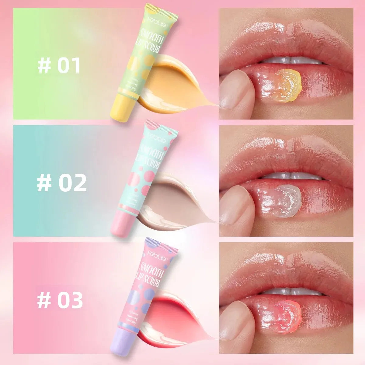SAS Moisturizing Lip Scrub – Exfoliate, Brighten & Nourish Lip Scrub QXL