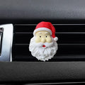 3D Christmas Car Air Vent Aromatherapy Clip | Santa & Resin Car Air Freshener Clip QXL Santa Claus Head