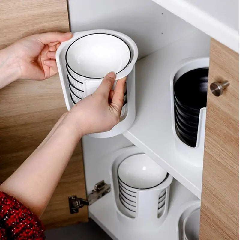 2-Layer Dish Drying Rack | Bowl & Tableware Organizer Dish Drying Rack QXL