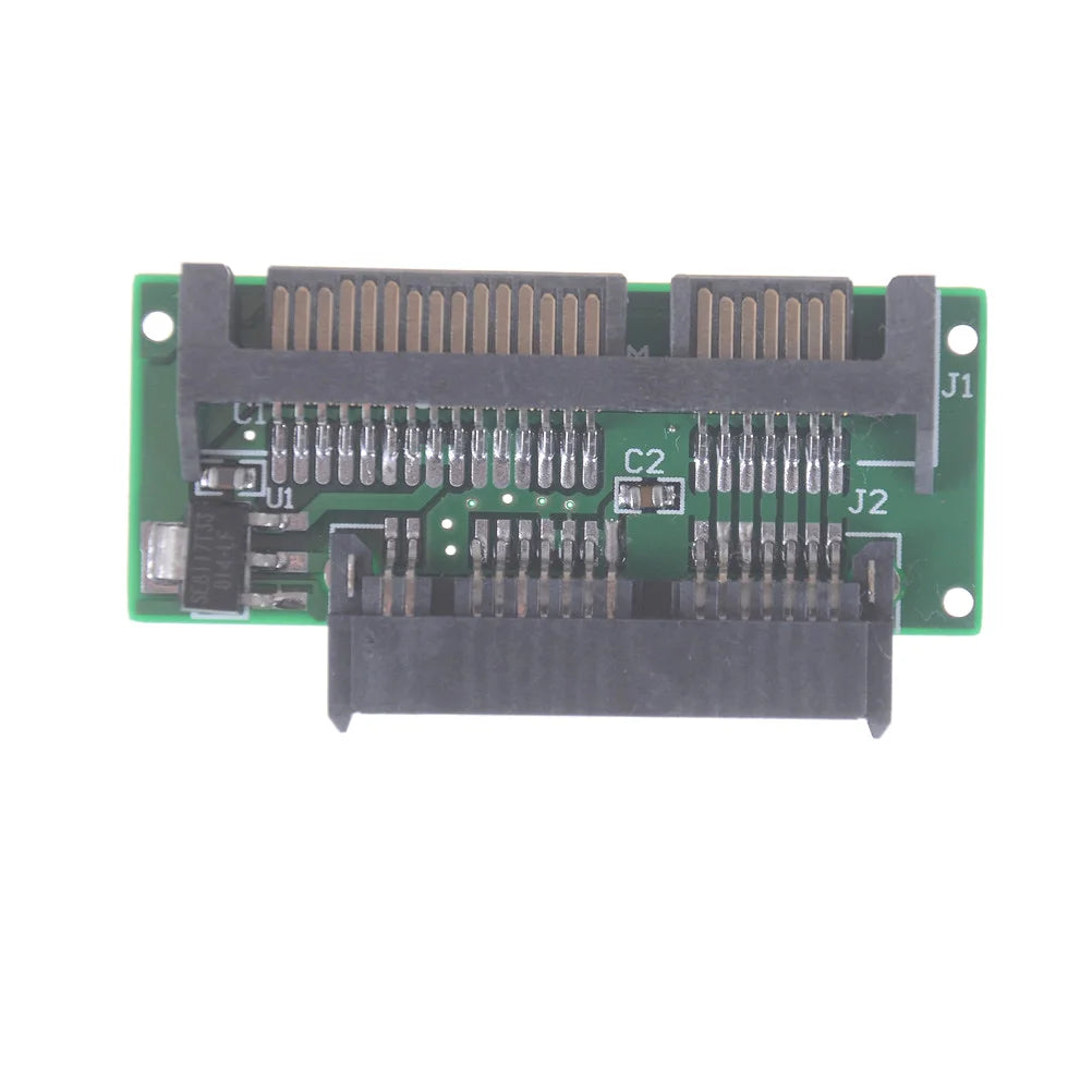 1.8" Micro SATA to 2.5" 22-Pin SATA Adapter | HDD & SSD SATA Drive Adapter QXL