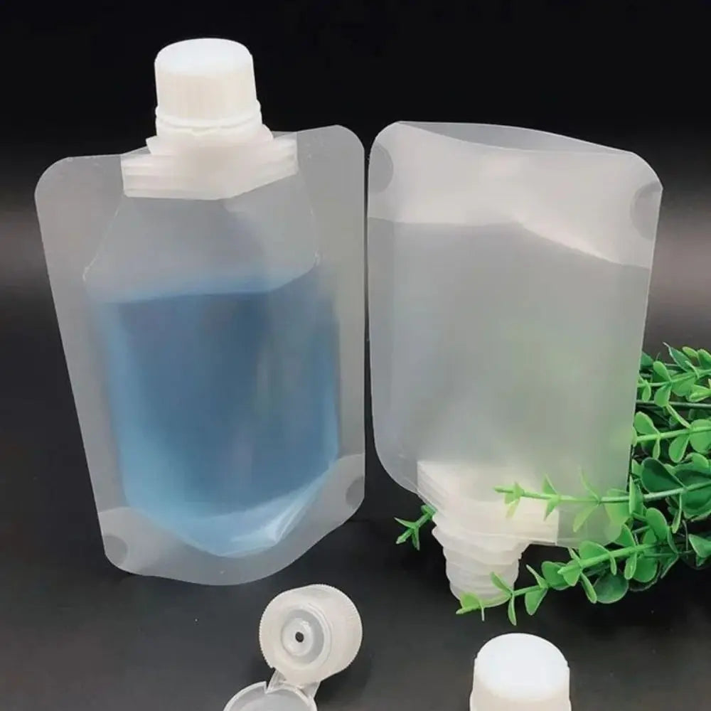 Leakproof Refillable Travel Pouches 30/50/100ml – Shampoo Lotion Travel Refill Pouches QXL
