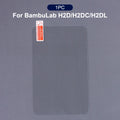 HD Tempered Glass Screen Protector for Bambu Lab 3D Printer 3D Printer Screen Protector QXL H2D 1pc