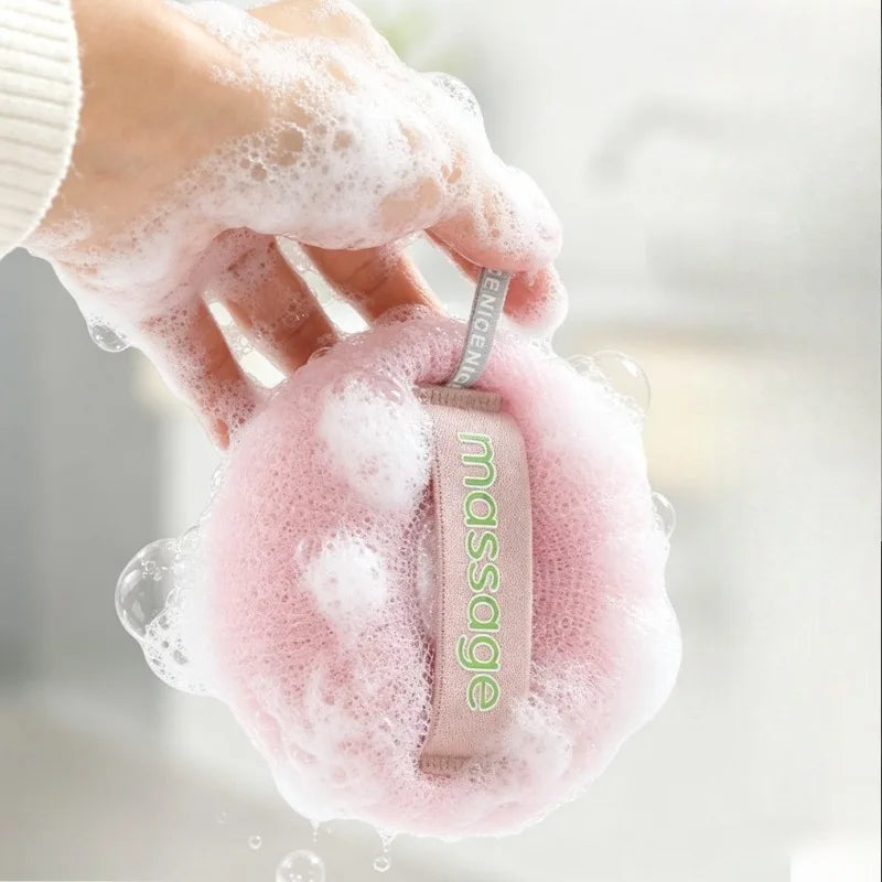 3D Mesh Exfoliating Shower Loofah Bath Sponge & Body Scrubber Bath Loofah Sponge QXL