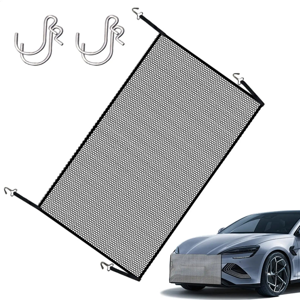 Car Front Grille Protection Mesh Net – Dustproof Bumper Cover Grille Protection Net QXL