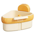 Corner Sink Drain Basket – Suction Cup & One-Click Release Sink Drain Basket QXL Orange