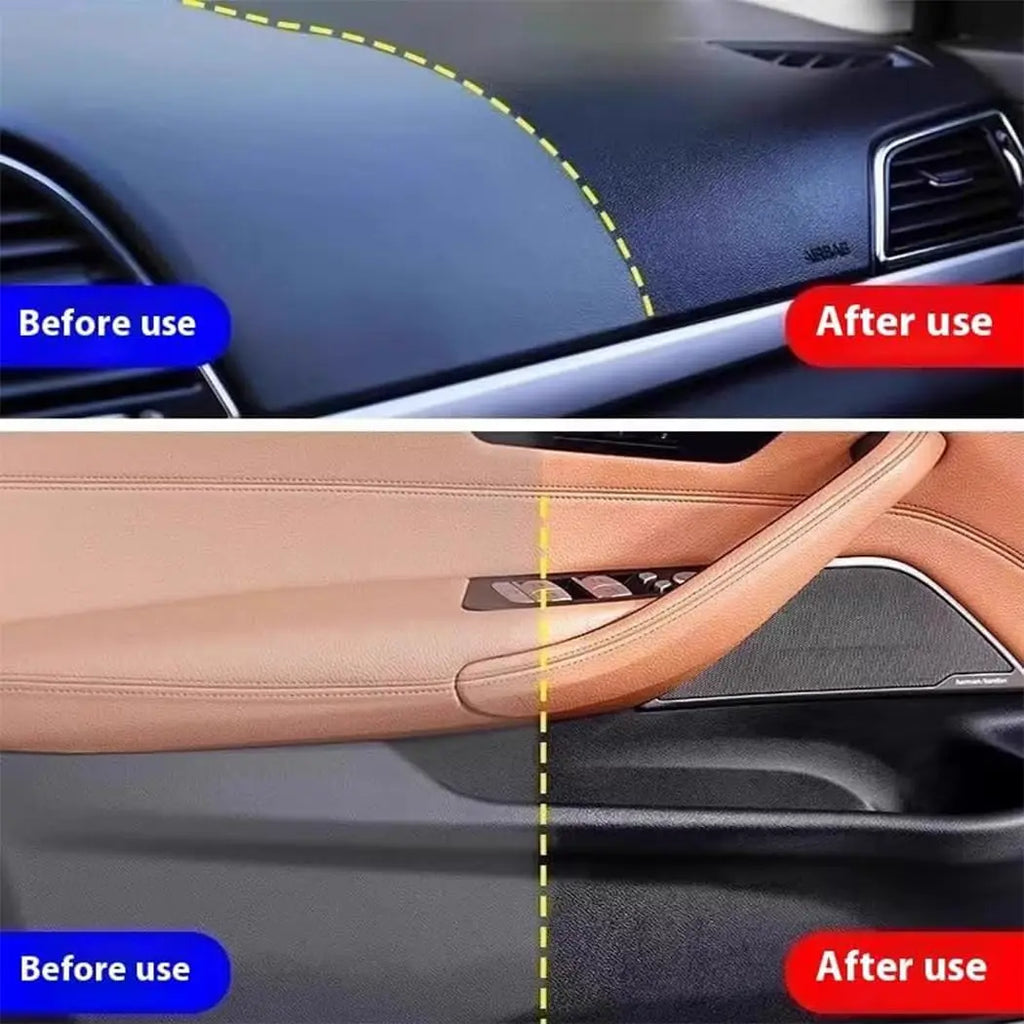 Car Leather Care Cream | Seat Conditioner & Interior Polish Leather Care Cream QXL