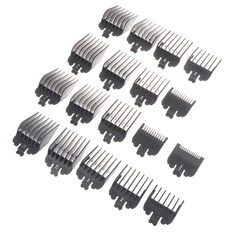 Universal Hair Clipper Guide Comb Set | 10 Sizes 1.5–25mm Clipper Guide Comb Set QXL