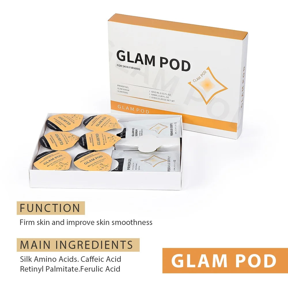 CO2 Bubble Facial Pods | Glam Pod for Aqua Beauty Machine CO2 Facial Pod QXL