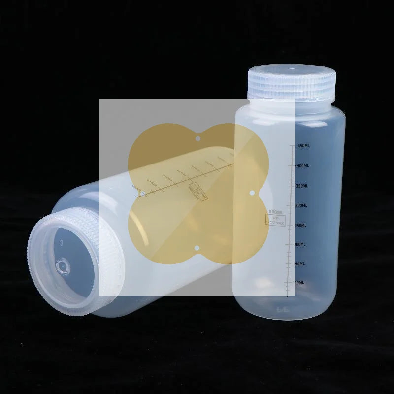 Wide Mouth PP Storage Bottles with Lids | 500ml & 1000ml Lab Storage Bottle QXL