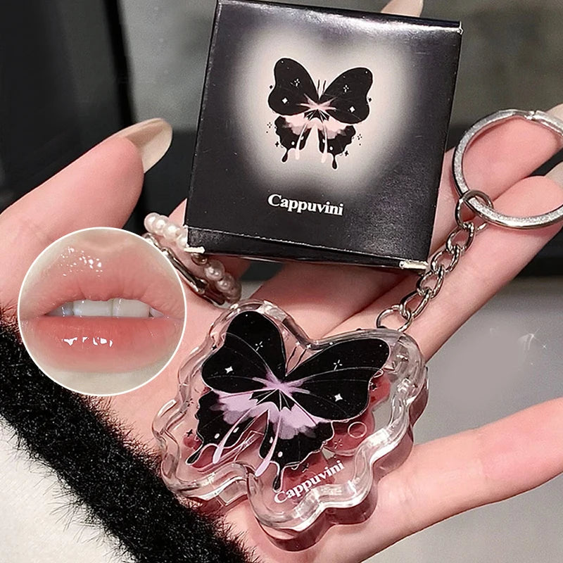 Cappuvini Butterfly Solid Lip Gloss | Mirror Finish & Hydrating Solid Lip Gloss QXL