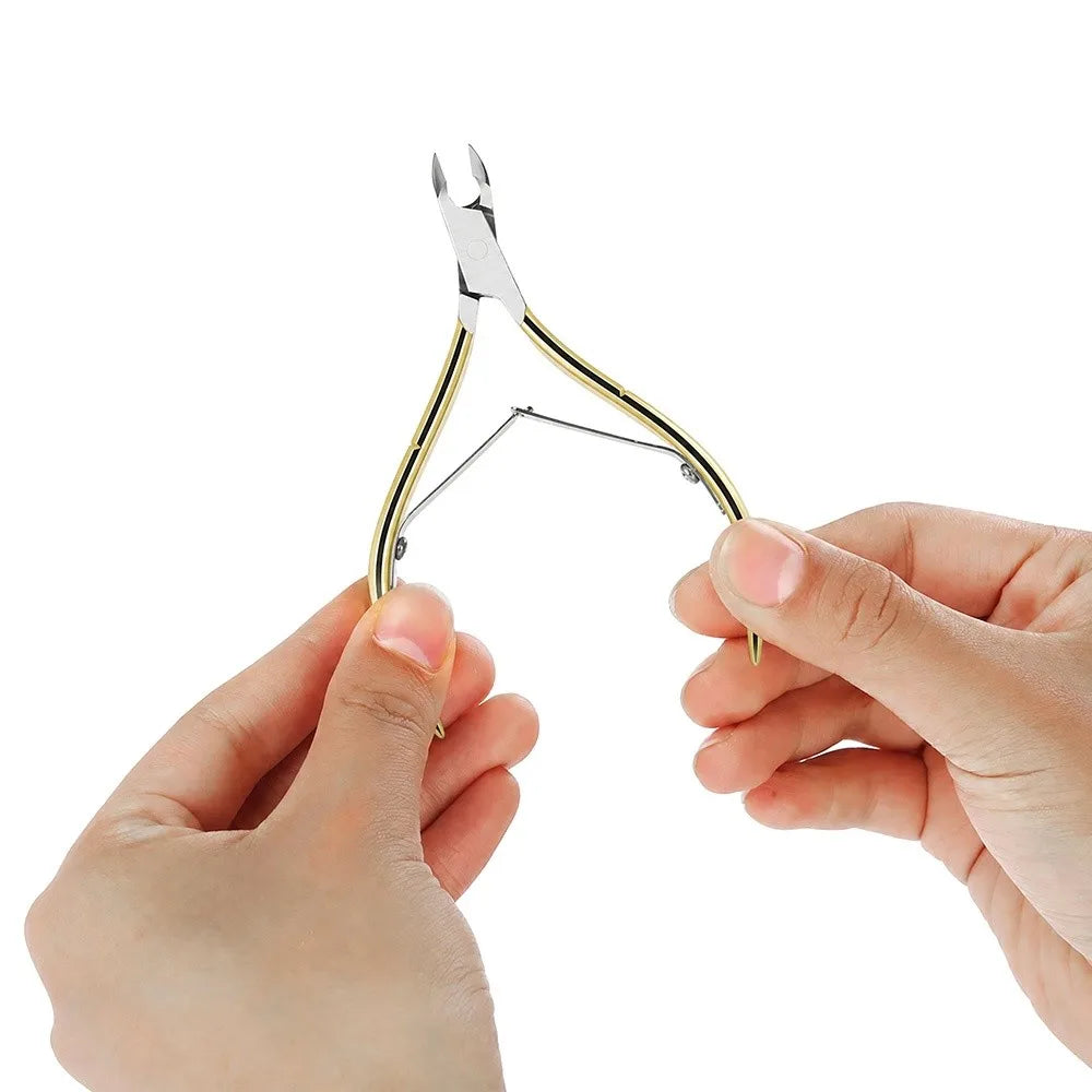 Heavy-Duty Stainless Steel Toenail Clipper & Cuticle Nipper Toenail Clipper QXL