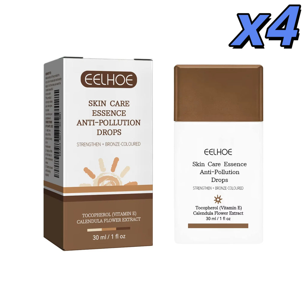 EELHOE Self Tanner Bronzer Cream Face & Body – 30ml Self Tanner Bronzer QXL 4 x 30ml boxed